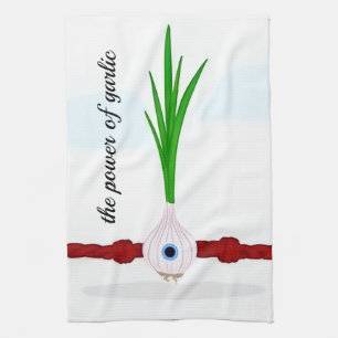 Linge De Cuisine T-shirt Puissance Ail - Fort & Intrépide
