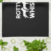 Linge De Cuisine T-shirt Rottweiler (Plié)