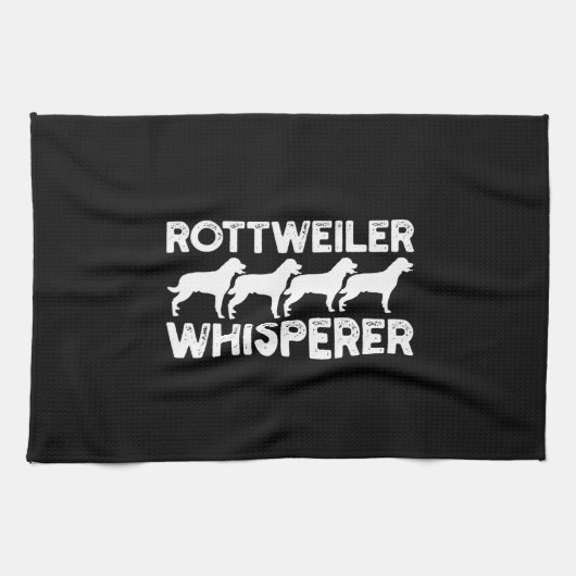 Linge De Cuisine T-shirt Rottweiler (Horizontal)