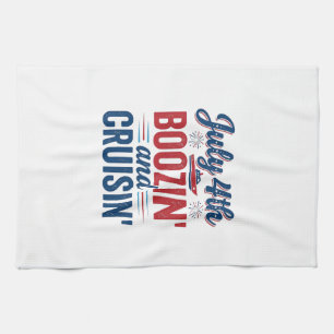 Linge De Cuisine T-shirt vintage de bateau de débauche et de croisi