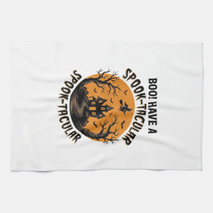 Linge De Cuisine T-shirt vintage de maison hantée Spook-Tacular Hal