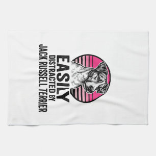 Linge De Cuisine T-shirt vintage Jack Russell Terrier facilement di