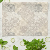 Linge De Cuisine Tabard à Impression Générale (Plié)