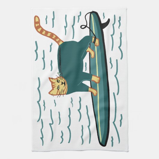 Linge De Cuisine Tabby Cat (Vertical)