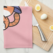 Linge De Cuisine Tabby Witch Brew – Joli Design de Chat Halloween (Quart Plié)