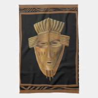 Tableau de Masque Africain par Chariklia Zarris