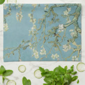 Linge De Cuisine Tableau des fleurs d'amandes de Van Gogh (Plié)