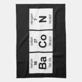 Linge De Cuisine Tableau périodique de lard (Vertical)