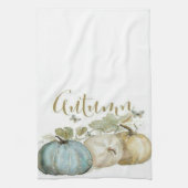 Linge De Cuisine Tablier cuisine Citrouille bleu automne (Vertical)