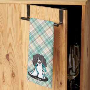 Linge De Cuisine Tablier de cuisine à carreaux Marina Springer Span
