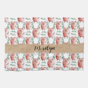 Linge De Cuisine Tablier de cuisine à motif de cochon mignon – Cuis