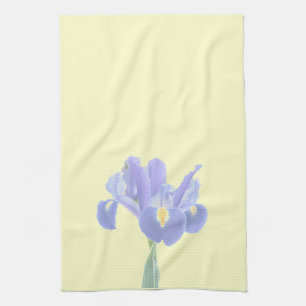 Linge De Cuisine Tablier de cuisine à motif Iris magnifique