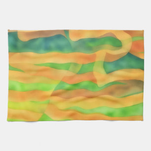Linge De Cuisine Tablier de cuisine abstrait artistique Routes sinu