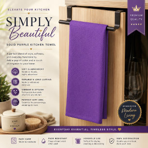 Linge De Cuisine Tablier de cuisine bleu royal uni