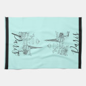 Linge De Cuisine Tablier de cuisine Café Paris (Horizontal)