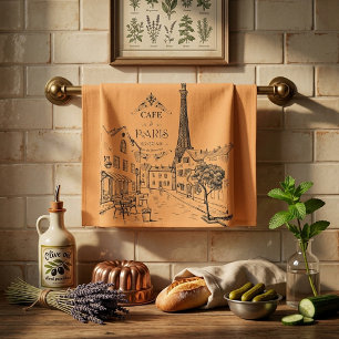 Linge De Cuisine Tablier de cuisine Café Paris