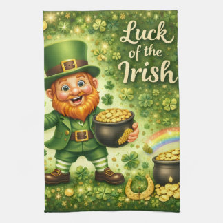 Linge De Cuisine Tablier de cuisine Chance des Irlandais