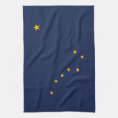 Linge De Cuisine Tablier de cuisine Drapeau de l'État d'Alaska (Vertical)