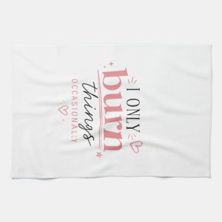 Linge De Cuisine Tablier de cuisine drôle – Je ne brûle des choses