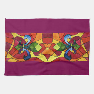 Linge De Cuisine Tablier de cuisine en héritage mosaïqu