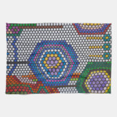 Linge De Cuisine Tablier de cuisine Fleurs Abstraites (Horizontal)