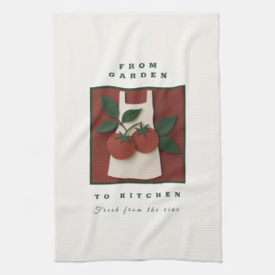 Linge De Cuisine Tablier de cuisine frais jardin potager