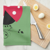 Linge De Cuisine Tablier de cuisine Green Ladybug (Quart Plié)