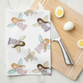 Linge De Cuisine Tablier de cuisine jolis petits anges (Quart Plié)
