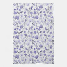 Tablier de cuisine Joyeuse Flore - Lilas