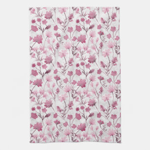 Linge De Cuisine Tablier de cuisine Joyeuse Flore - Rose