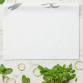 Linge De Cuisine Tablier de cuisine Oiseau Gris (Plié)