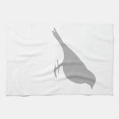 Linge De Cuisine Tablier de cuisine Oiseau Gris (Horizontal)