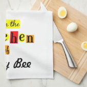 Linge De Cuisine Tablier de cuisine personnalisé Rétro de la cuisin (Quart Plié)