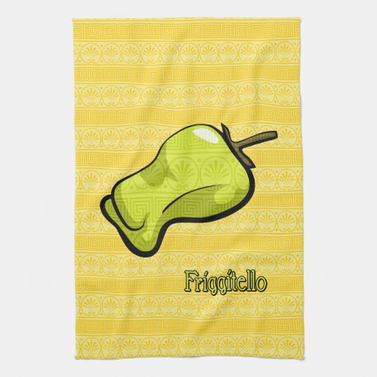 Linge De Cuisine Tablier de cuisine Piment Friggitello (Vertical)