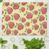 Linge De Cuisine Tablier de cuisine Pomme rouge fraîche (Plié)