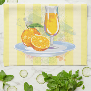 Linge De Cuisine Tablier de cuisine pour jus d'orange fraîchement p