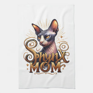 Linge De Cuisine Tablier de cuisine pour maman de chat Sphynx
