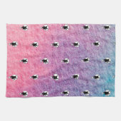 Linge De Cuisine Tablier de cuisine rose pour Halloween par Poet Ad (Horizontal)