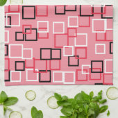 Linge De Cuisine Tablier de cuisine rose rétro (Plié)
