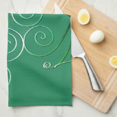 Linge De Cuisine Tablier de cuisine sarcelle de la St. Patrick (Quart Plié)
