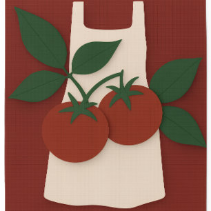 Linge De Cuisine Tablier de cuisine Tomates Cuisine Italienne — Che