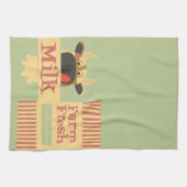 Linge De Cuisine Tablier de cuisine vache lait frais de la ferme (Horizontal)