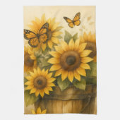 Linge De Cuisine Tabliers Tournesol (Vertical)