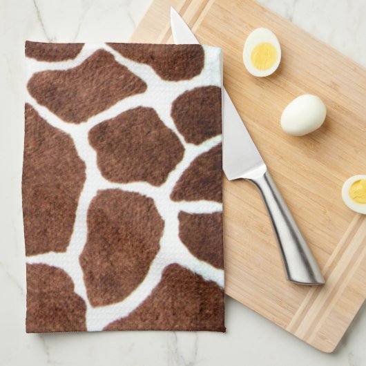 Linge De Cuisine Taches de girafe (Quart Plié)