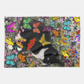 Linge De Cuisine Taches de rousseur dans les papillons - smoking (Horizontal)