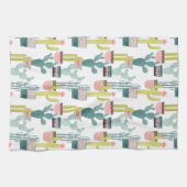 Linge De Cuisine Taco à propos d'amour | Motif Cactus (Horizontal)