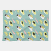 Linge De Cuisine Taco à propos d'amour | Motif d'élément Taco (Horizontal)