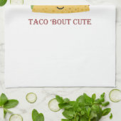Linge De Cuisine Taco Bout Cute Kawaii Taco (Plié)