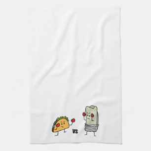 Linge De Cuisine Taco contre le burrito