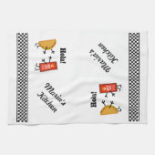 Linge De Cuisine Taco et sauce chaude - Hola ! (Horizontal)